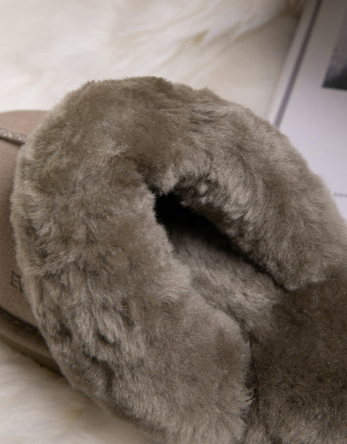 EVERAU® Muffin Slipper Suede